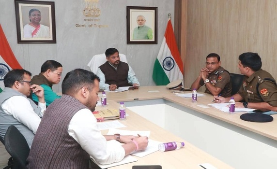 Tripura Tourism minister Sushanta Chowdhury chairs meeting on Unity Promo Fest.